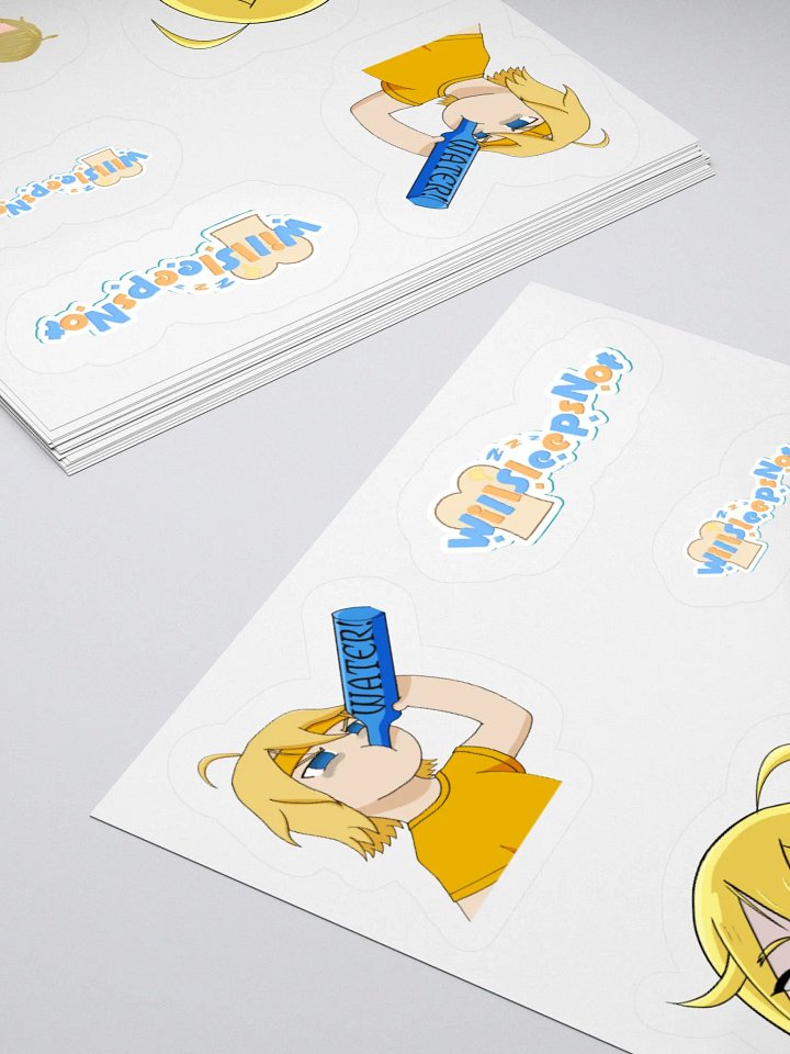 WillSleepsNot Sticker Pack product image (2)