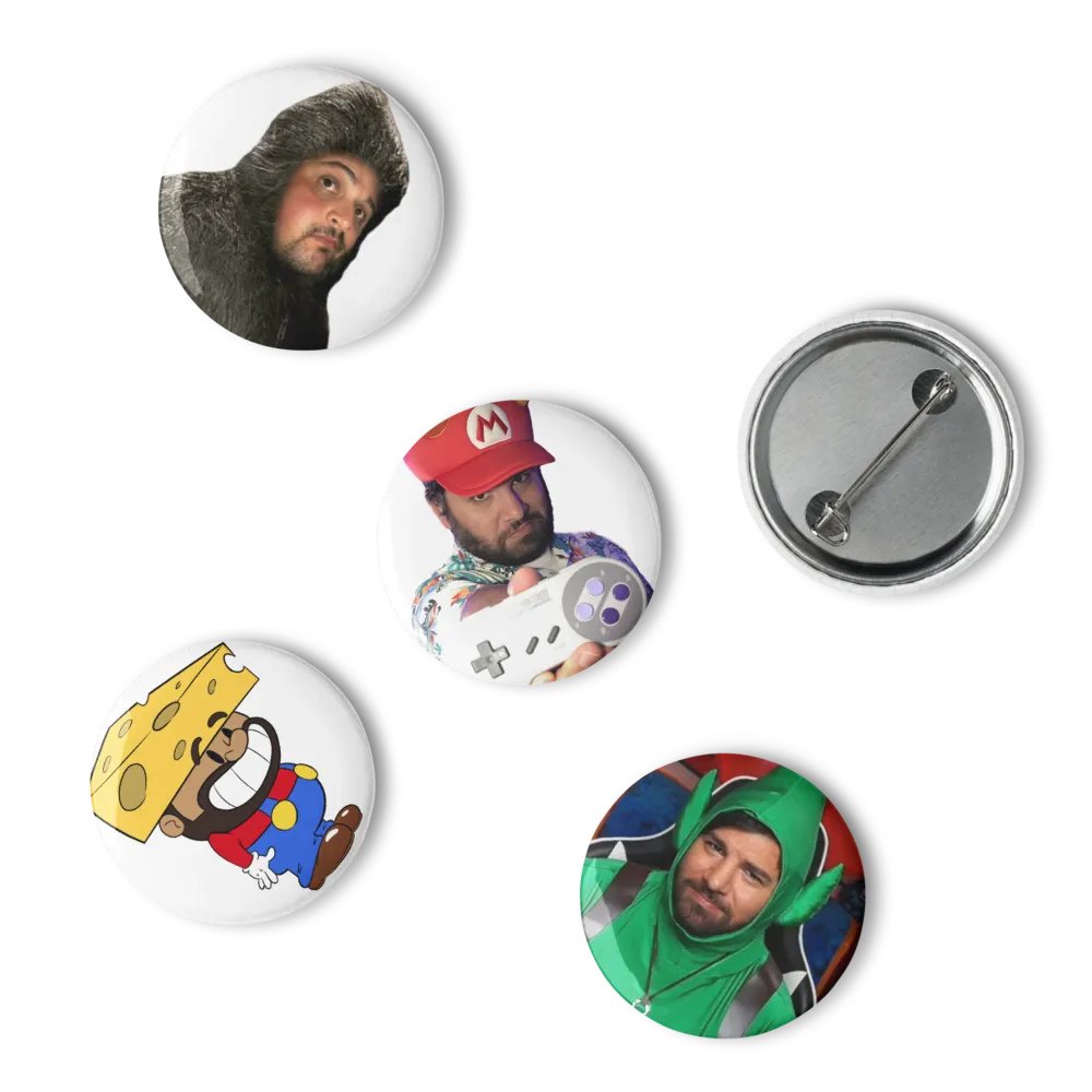 SUPER NIN10BROS Legacy Pin Set product image (4)