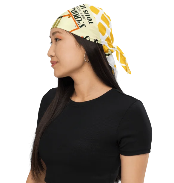 St Crasse et les Rasses Poster Print Bandana product image (2)
