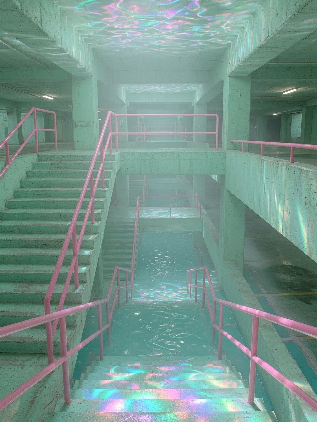 Flooded Memories: The Liminal Dreamcore Wallpaper Collection product image (6)