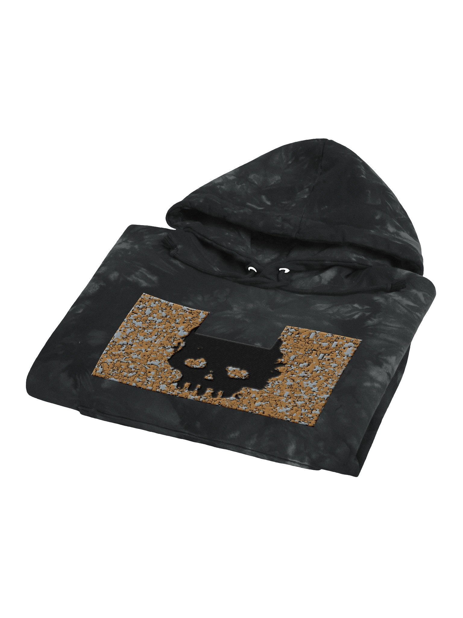 Ethereal Skull Tie-Dye Hoodie product image (4)