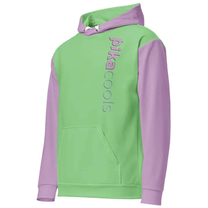 Pikacools Pastel Hoodie Mint and Lilac product image (2)