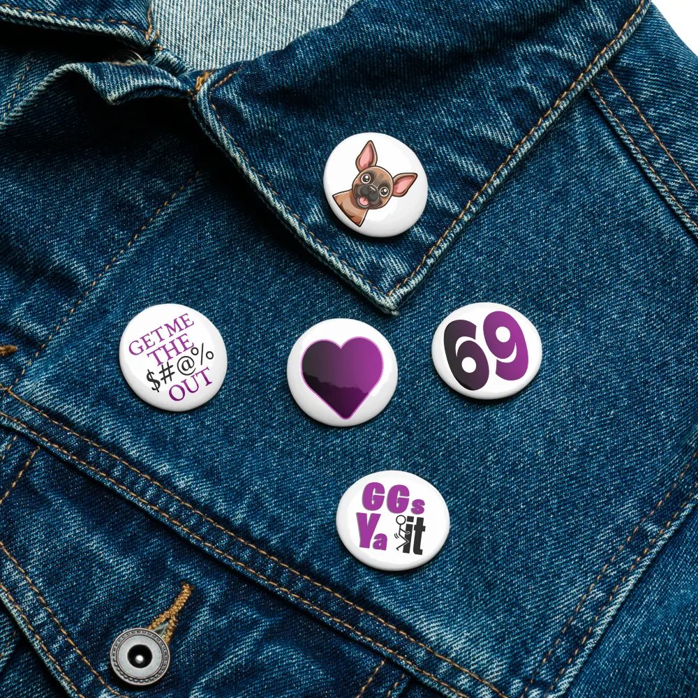 Emote Pin Buttons Set product image (16)