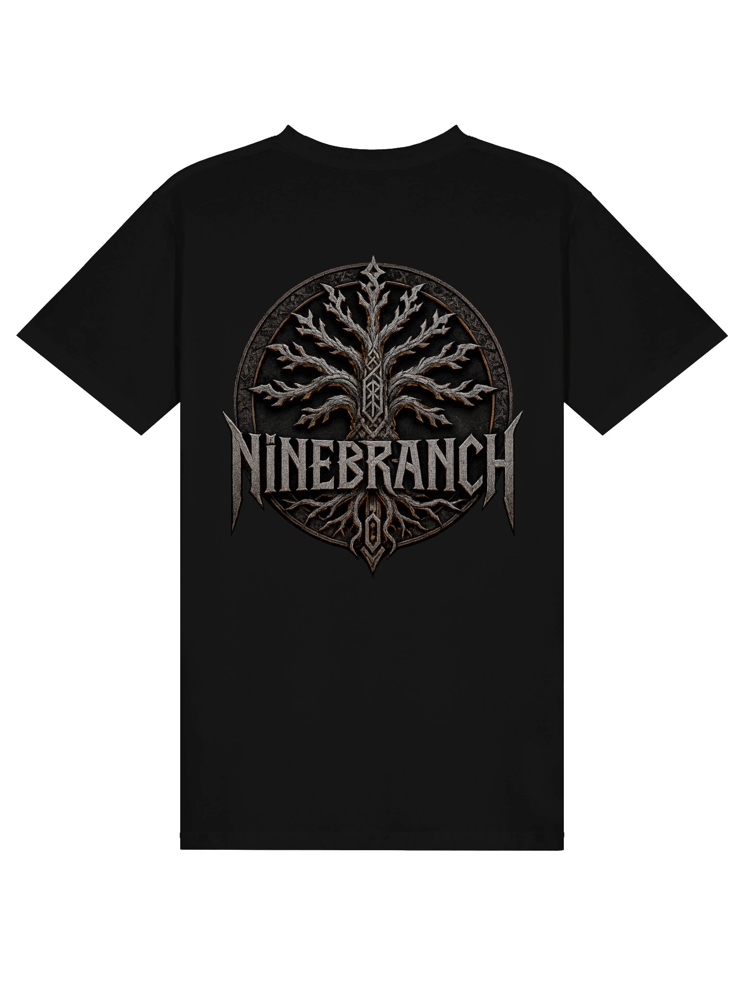 Ninebranch Minimal Black Logo Tee product image (2)