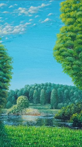 Do you still think about your childhood memories? 

Sneak peek to this special painting, I can't wait to show you a whole sto...