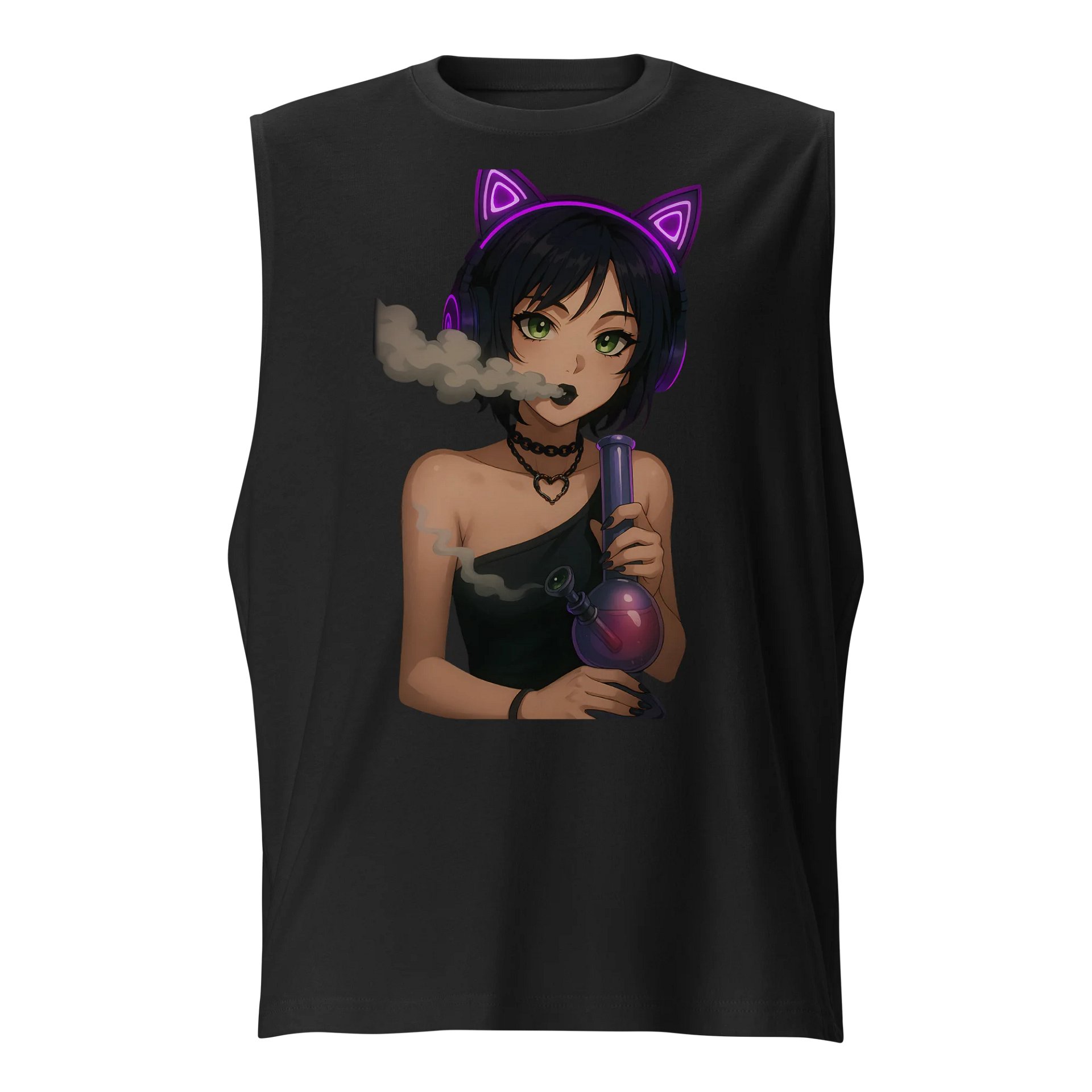 Kitty Got Weed Mens Tank product image (1)