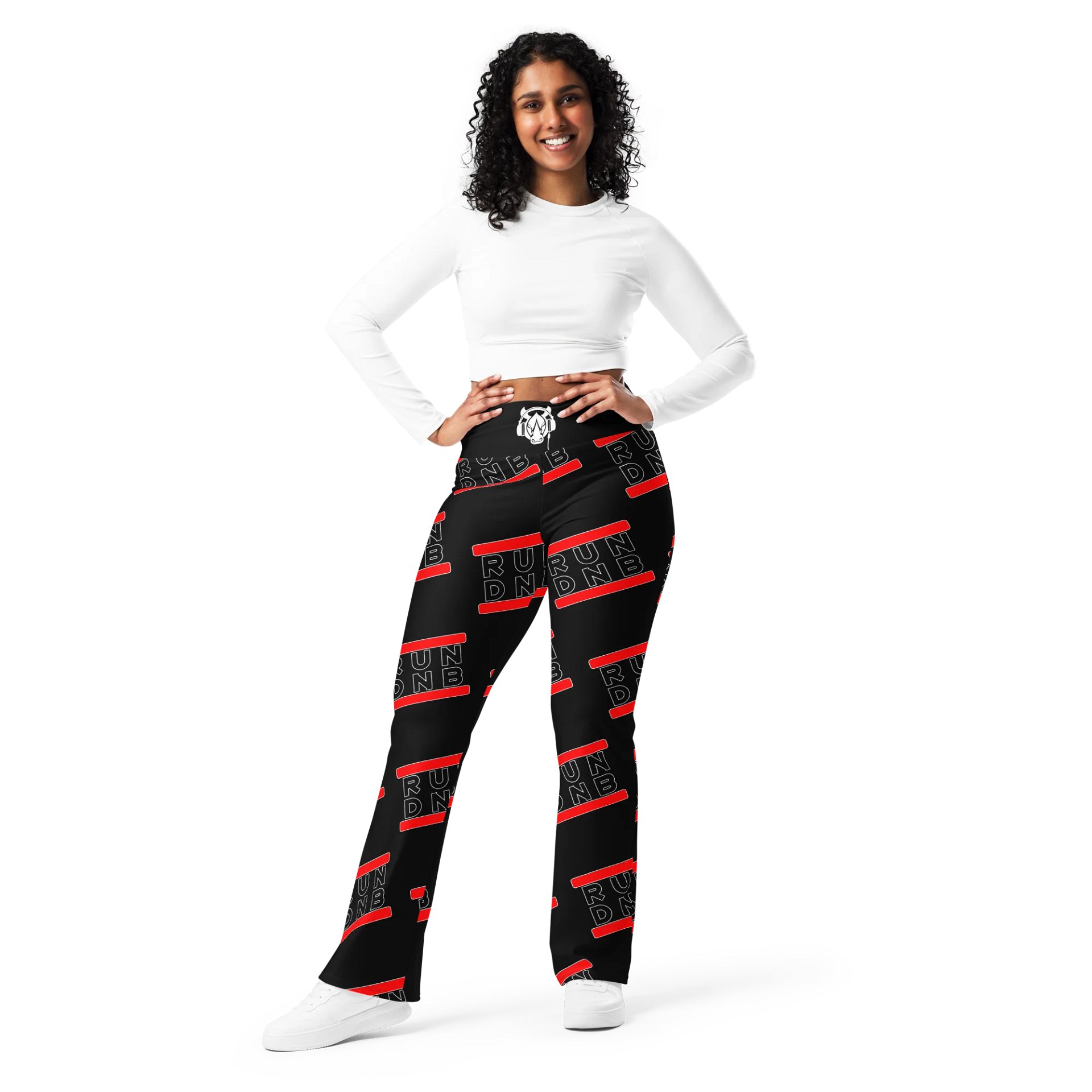 Run DNB All-Over Flare Leggings product image (8)