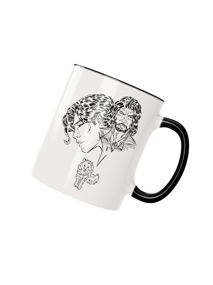MEIFUMADO | Naoki & Daisuke | Black & White Mug product image (2)