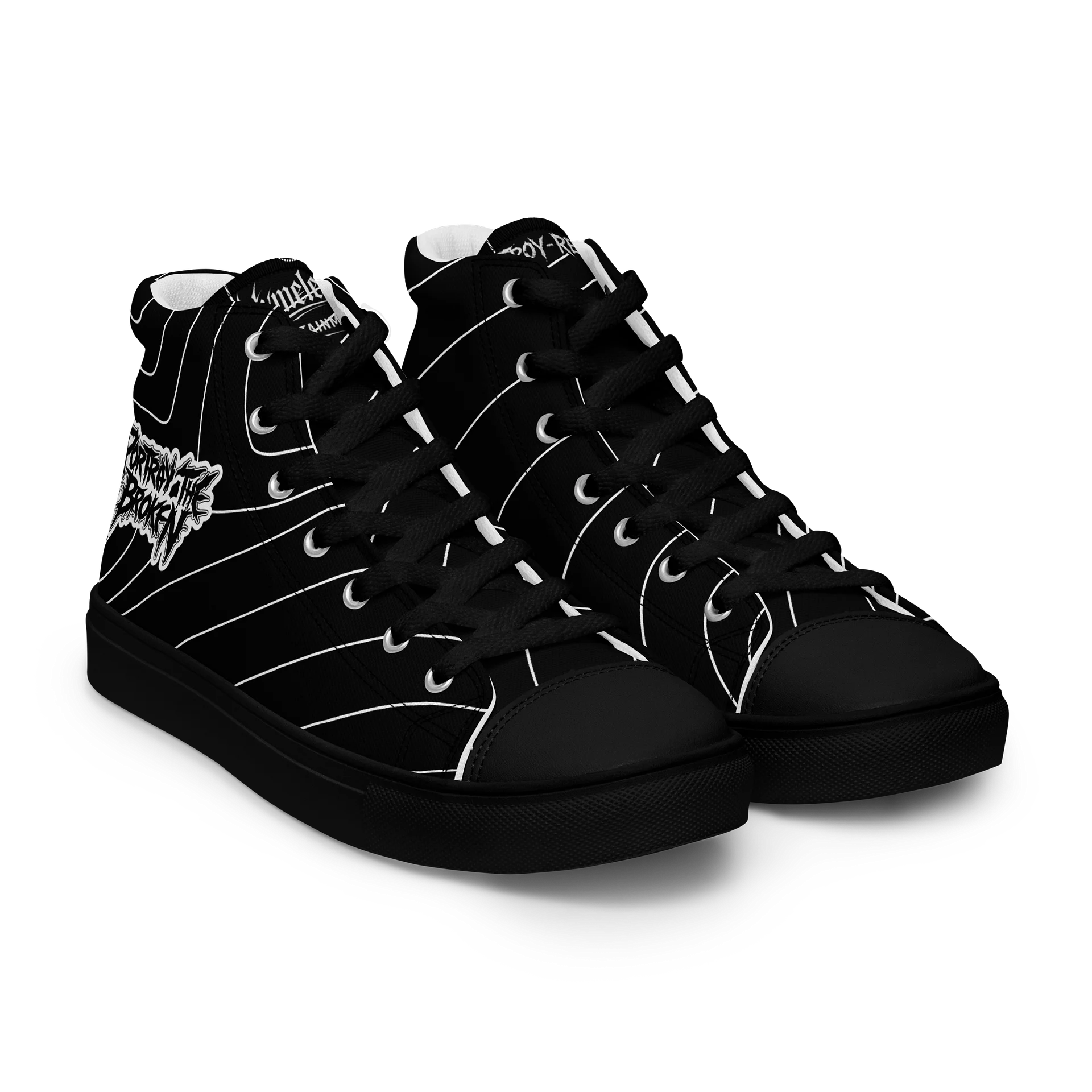 Portray the Broken High Top Shoes product image (8)
