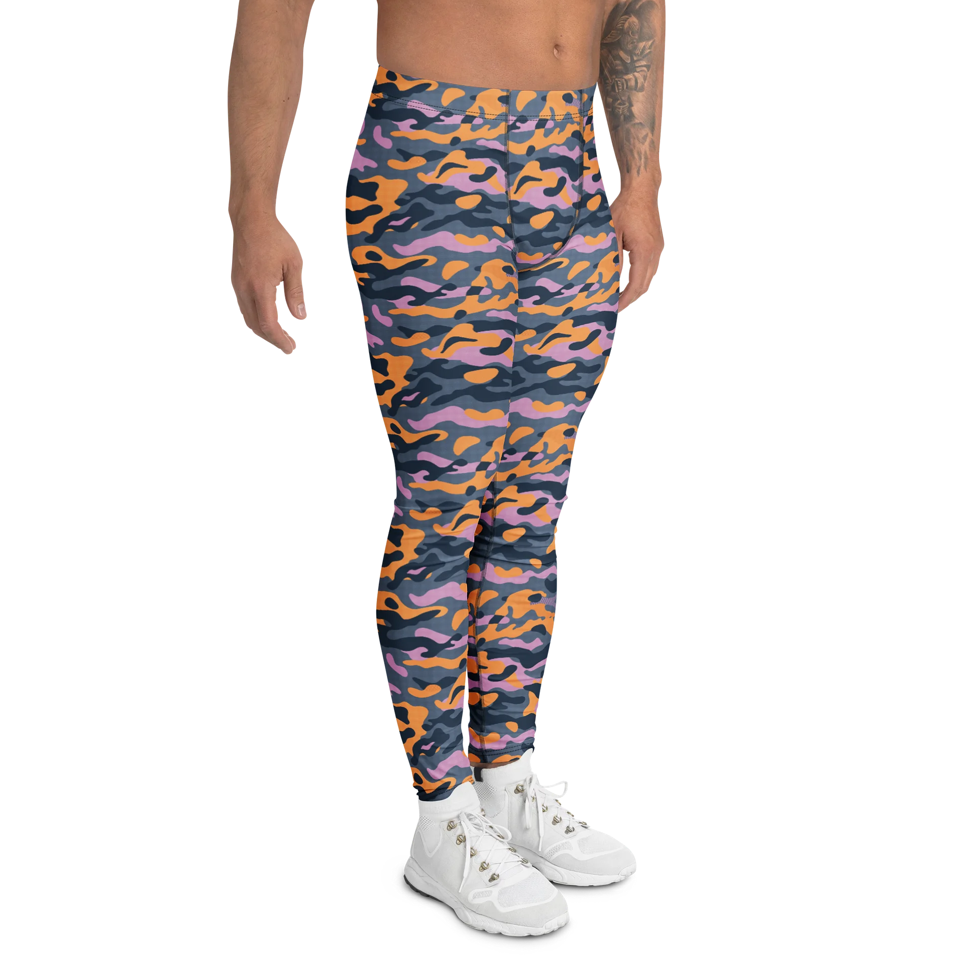 Comfortable Men’s Leggings with Camouflage Print product image (3)