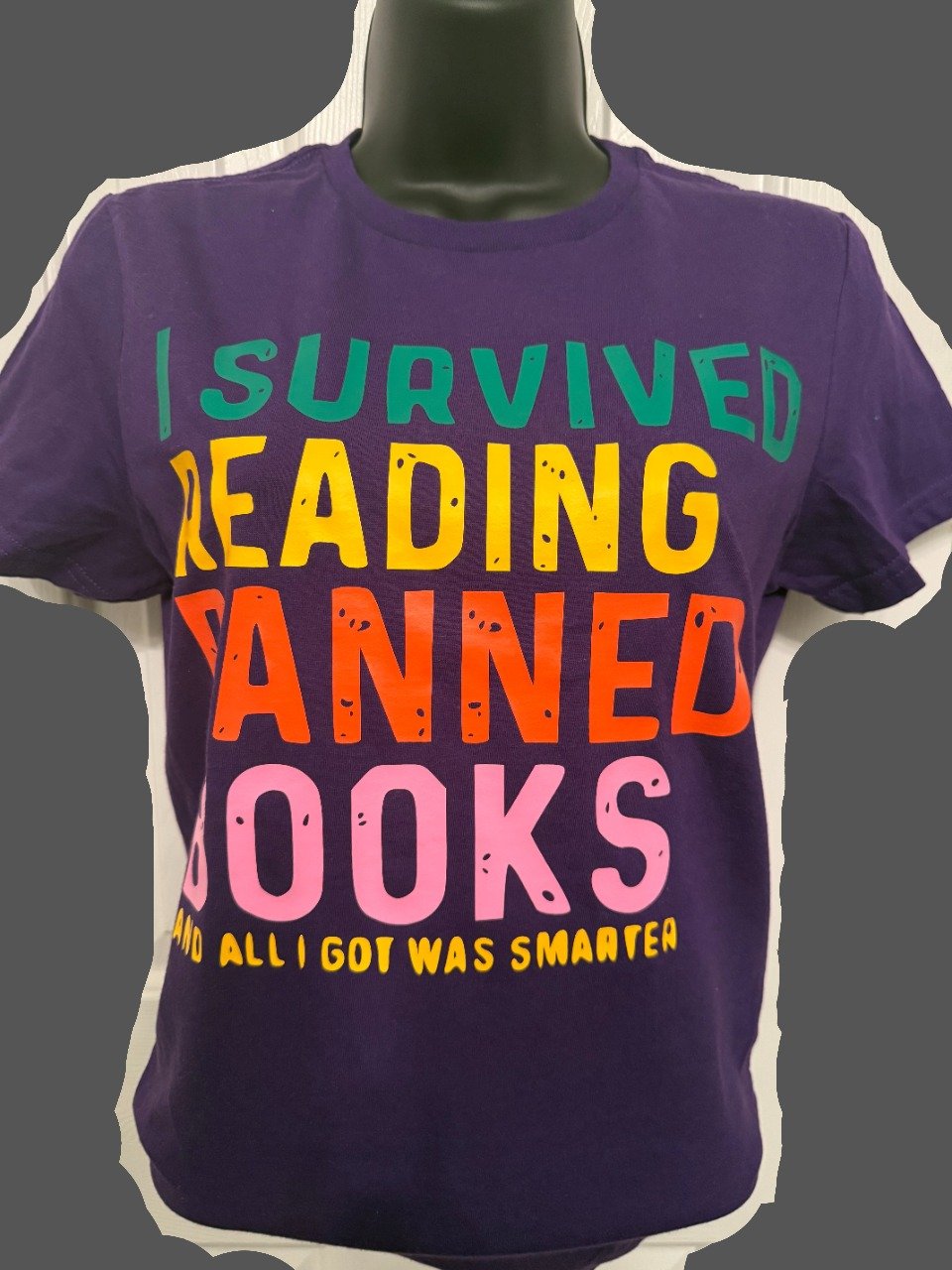 I Survived Reading Banned Books tshirt product image (2)