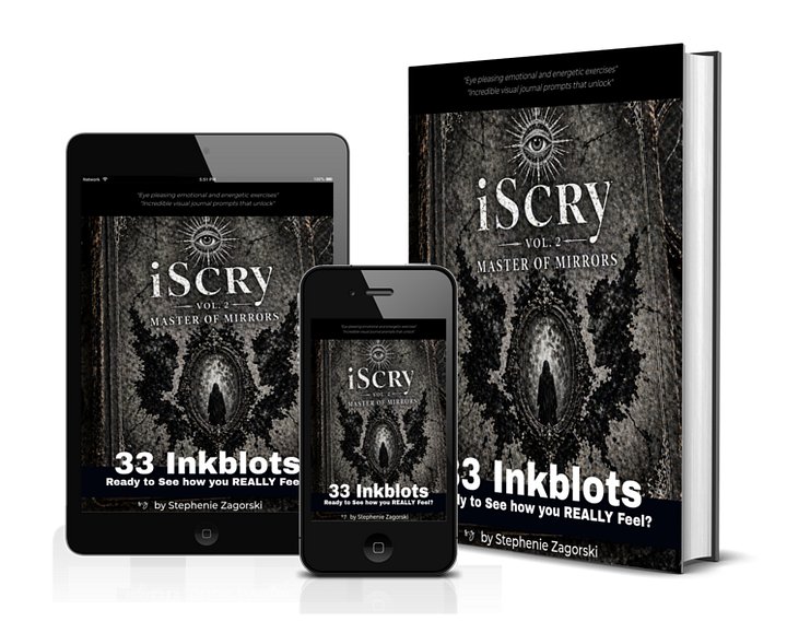 iScry vol. 2 MASTER OF MIRRORS | 33 inkblots | eBook/PDF product image (2)