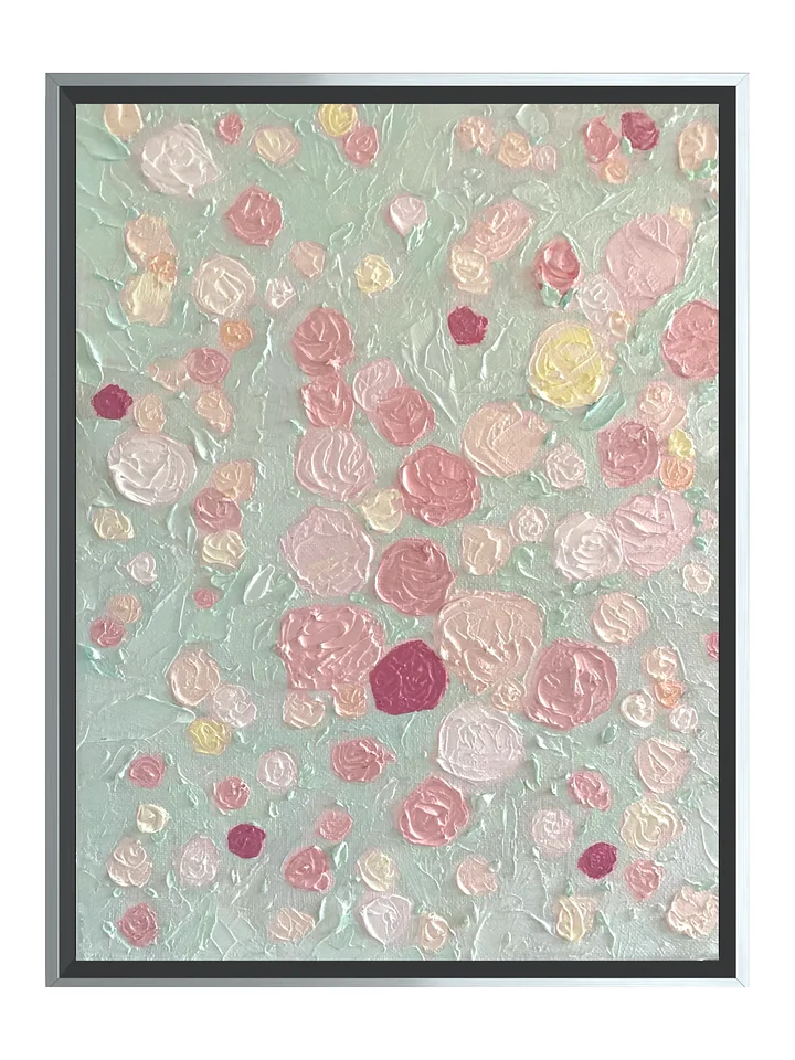 Candy Dot Roses, Oil on Canvas, 9 x 12 product image (1)