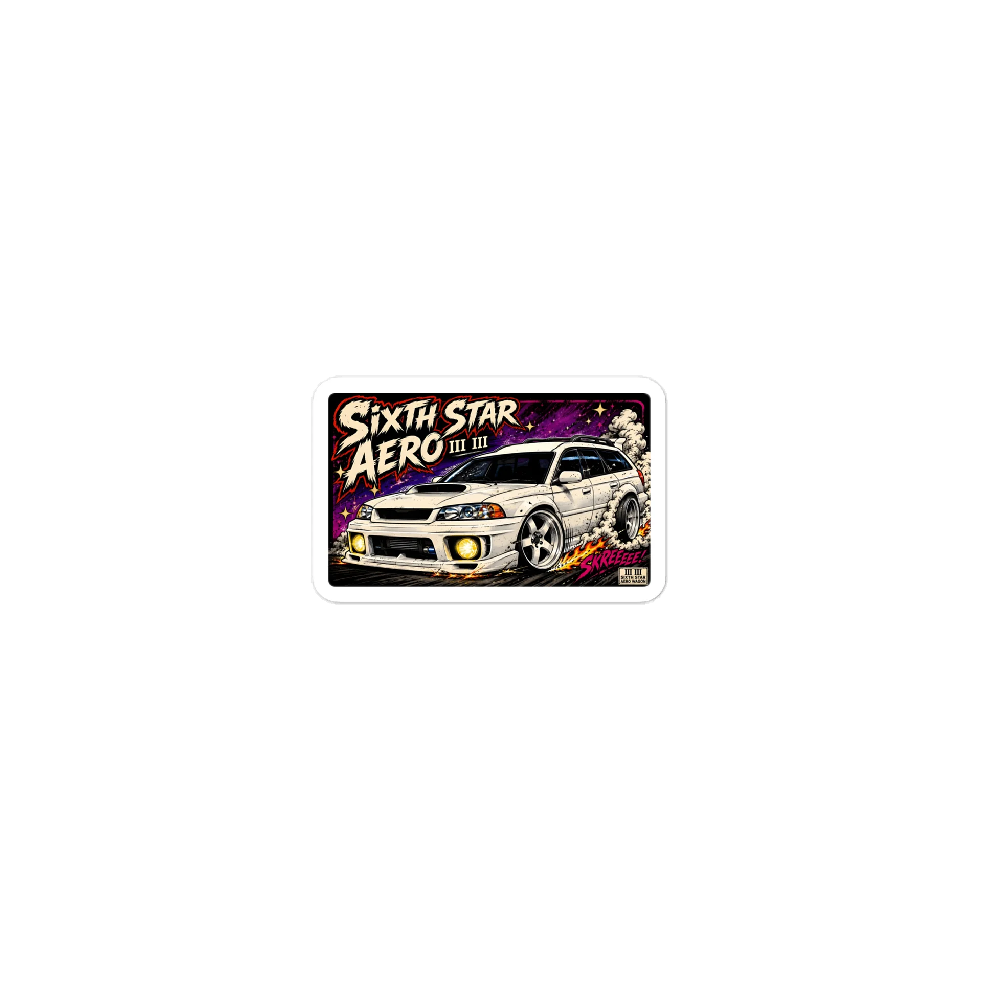Let Loose (Wagon) Die Cut Sticker product image (1)