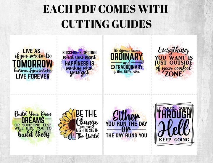 Printable Inspirational Notecards product image (2)