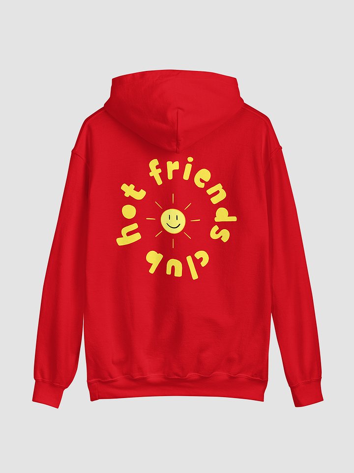 Hot Friends Hoodie - Black Text product image (2)