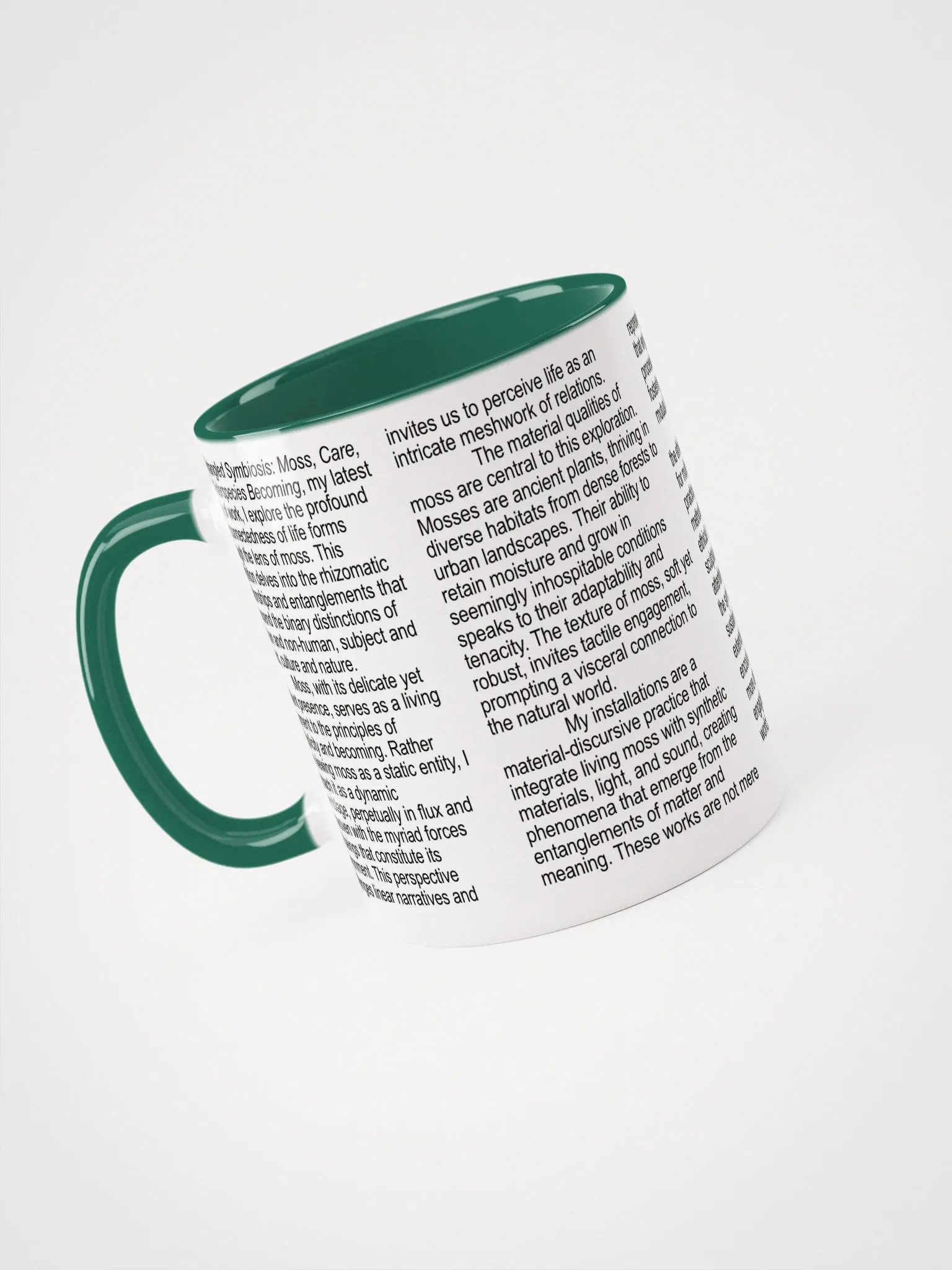 Moss Artist Statement Mug product image (2)