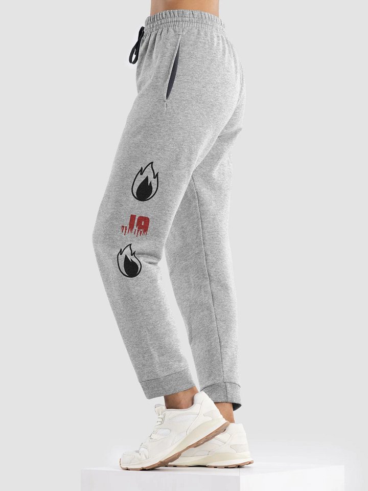 Grey J9 Flame Joggers product image (1)