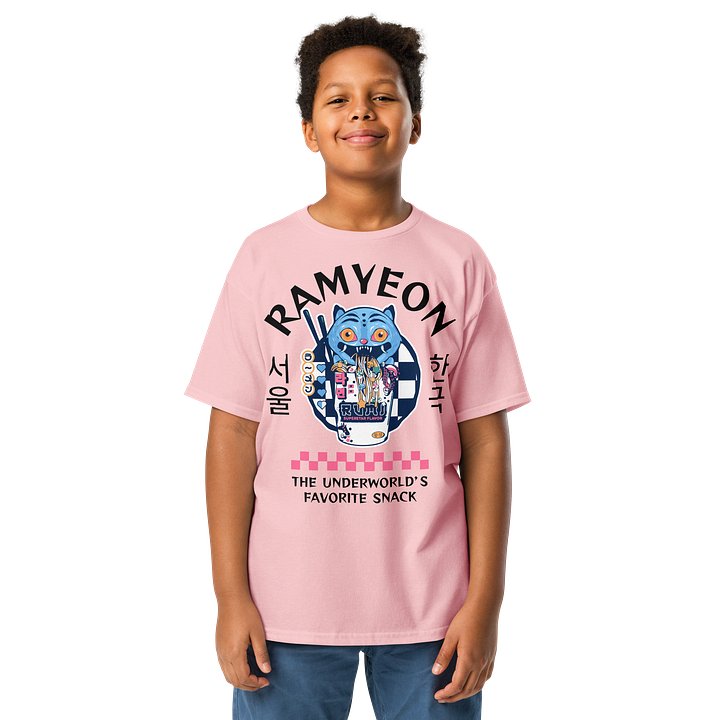 Derpy's Demon Retro Ramyeon Shop Youth T-Shirt and Baby Tee product image (2)