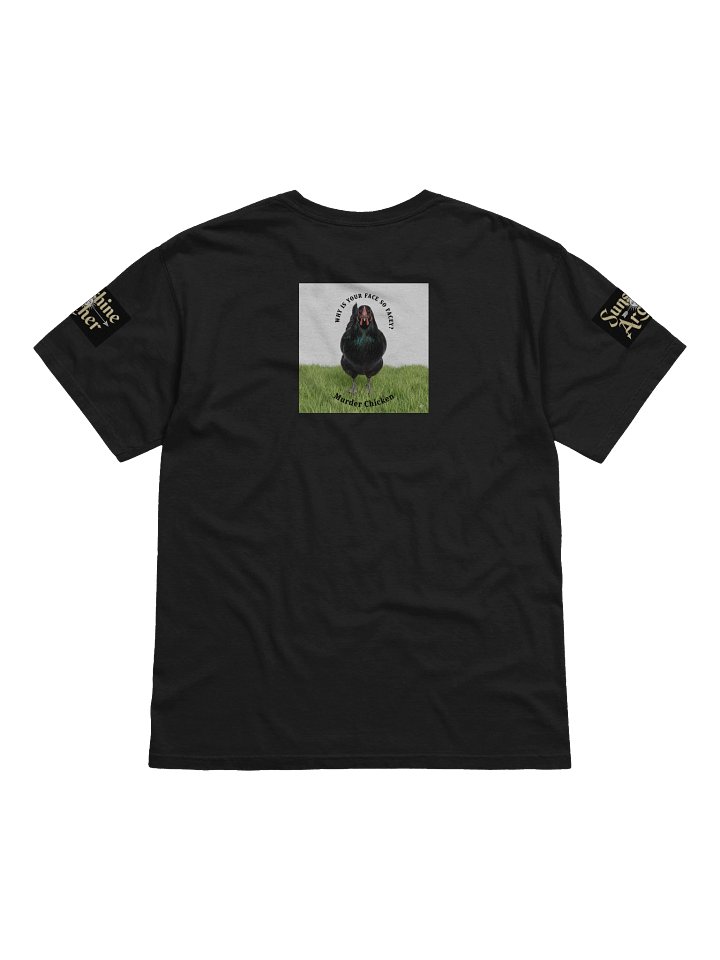 Murder Chicken Emblem Comfort Tee product image (2)