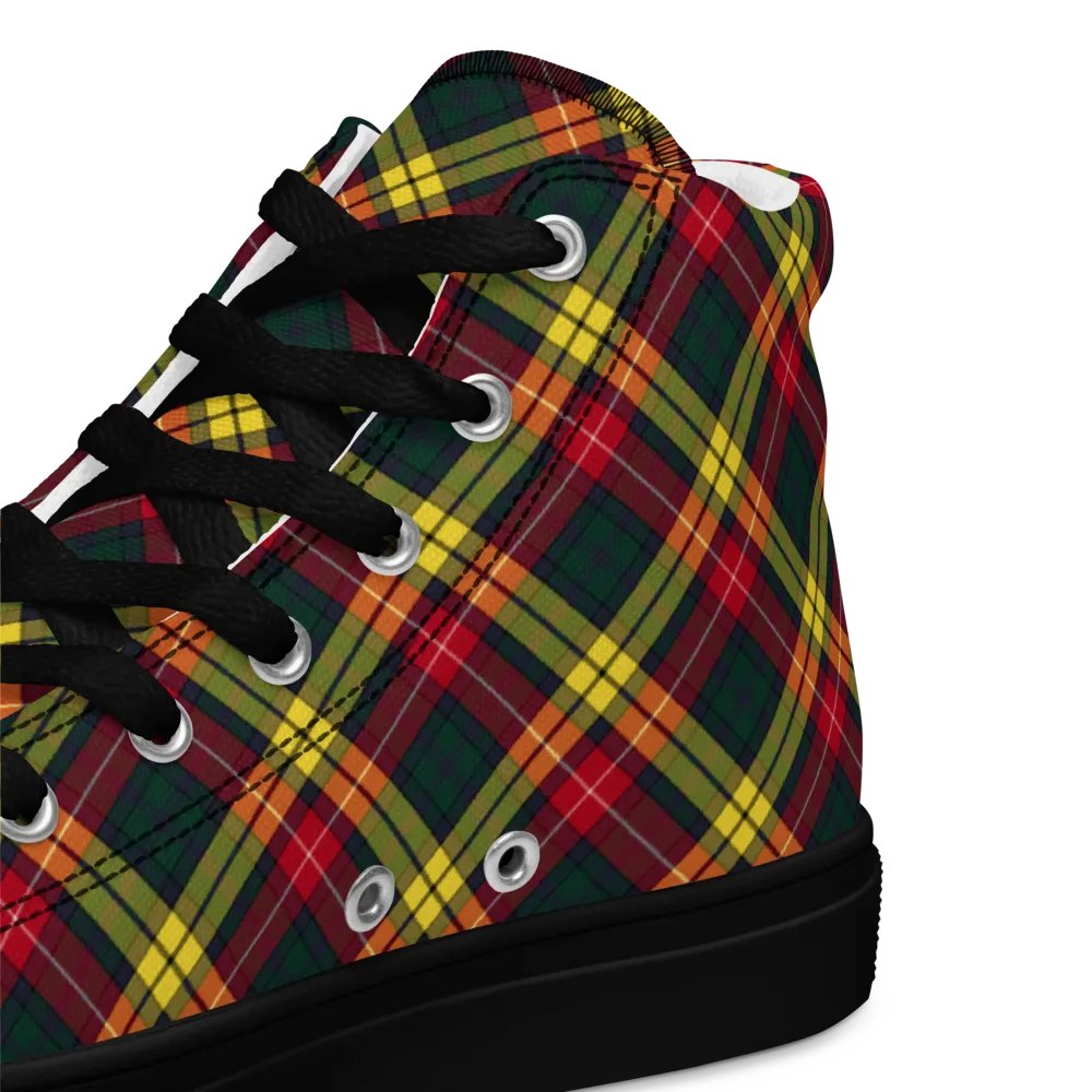 Buchanan Tartan Men's High Top Shoes product image (12)