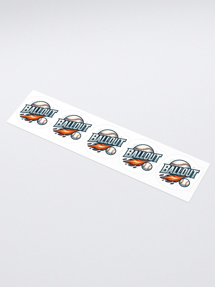 BallOut Kiss Cut Stickers (Set of 5) product image (1)