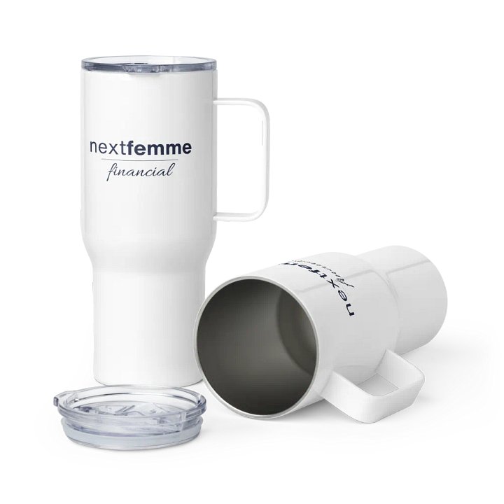 Eternal Travel Mug with Navy Logotype product image (1)