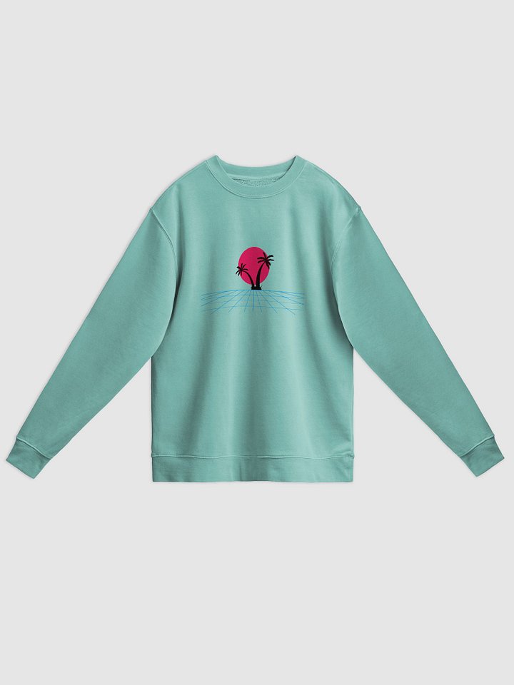 Neon Paradise Palm Trees Sweatshirt product image (1)