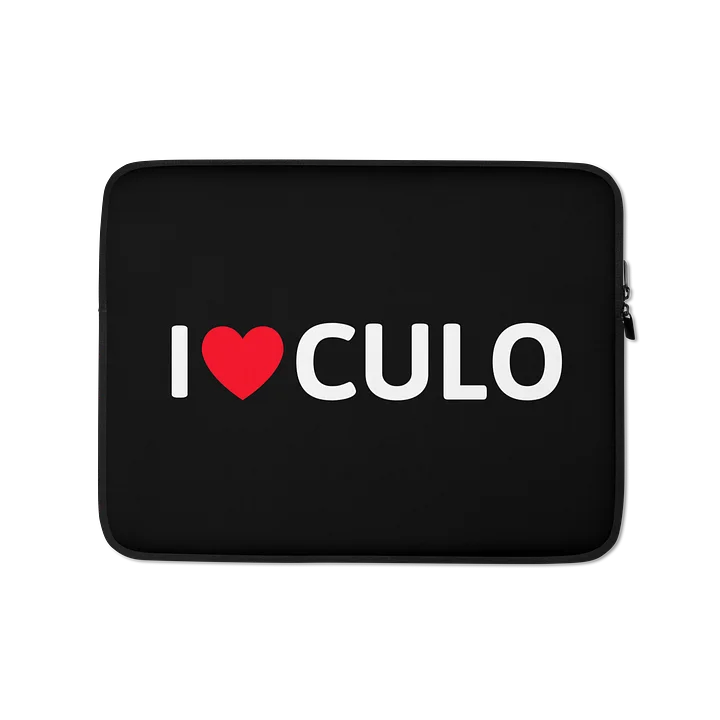 I ♥️ CULO laptop case product image (1)