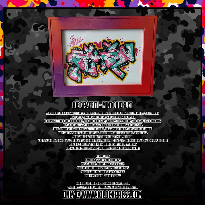 KIE Graffiti - Mint Chicklet product image (1)
