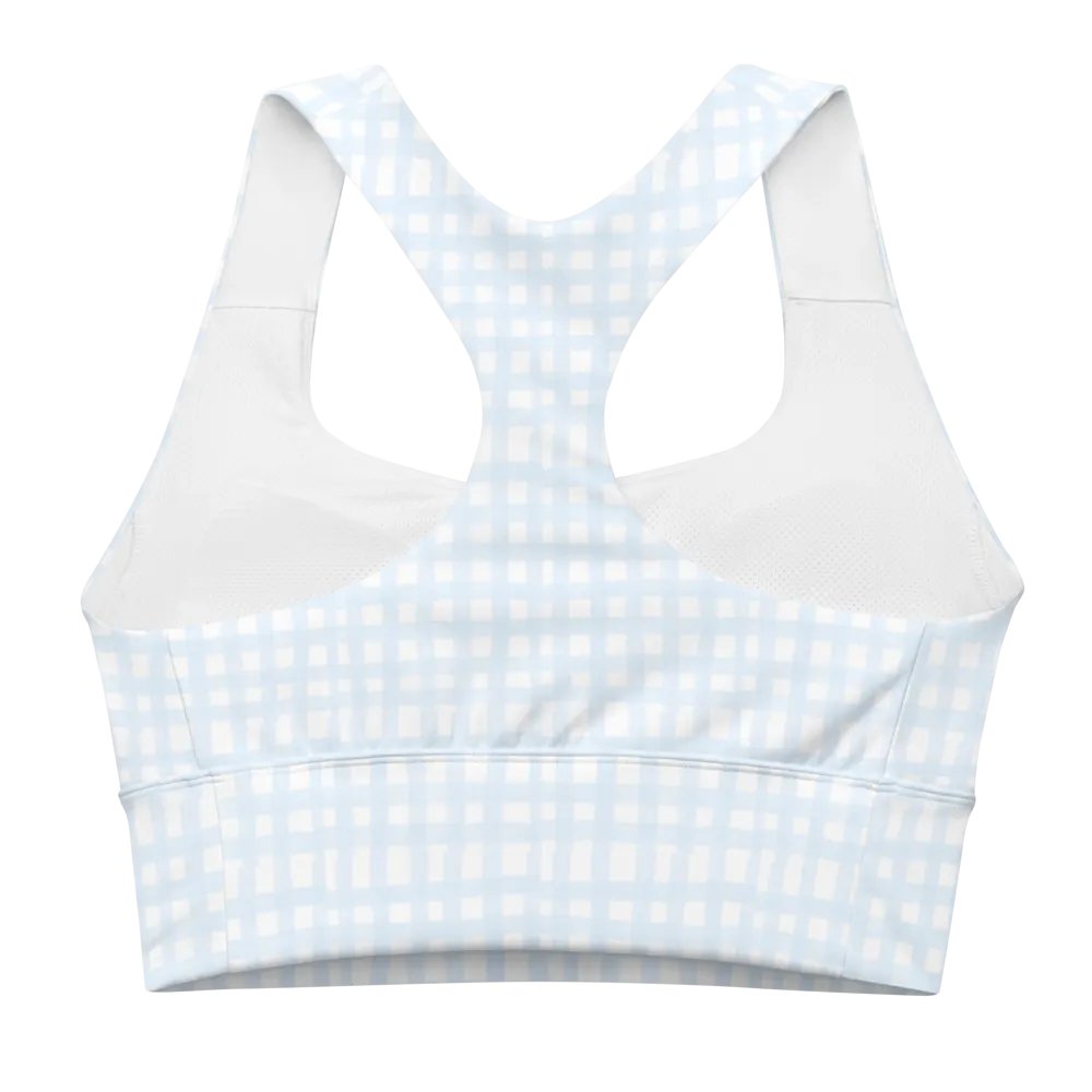 GINGHAM SPORTS BRA product image (2)