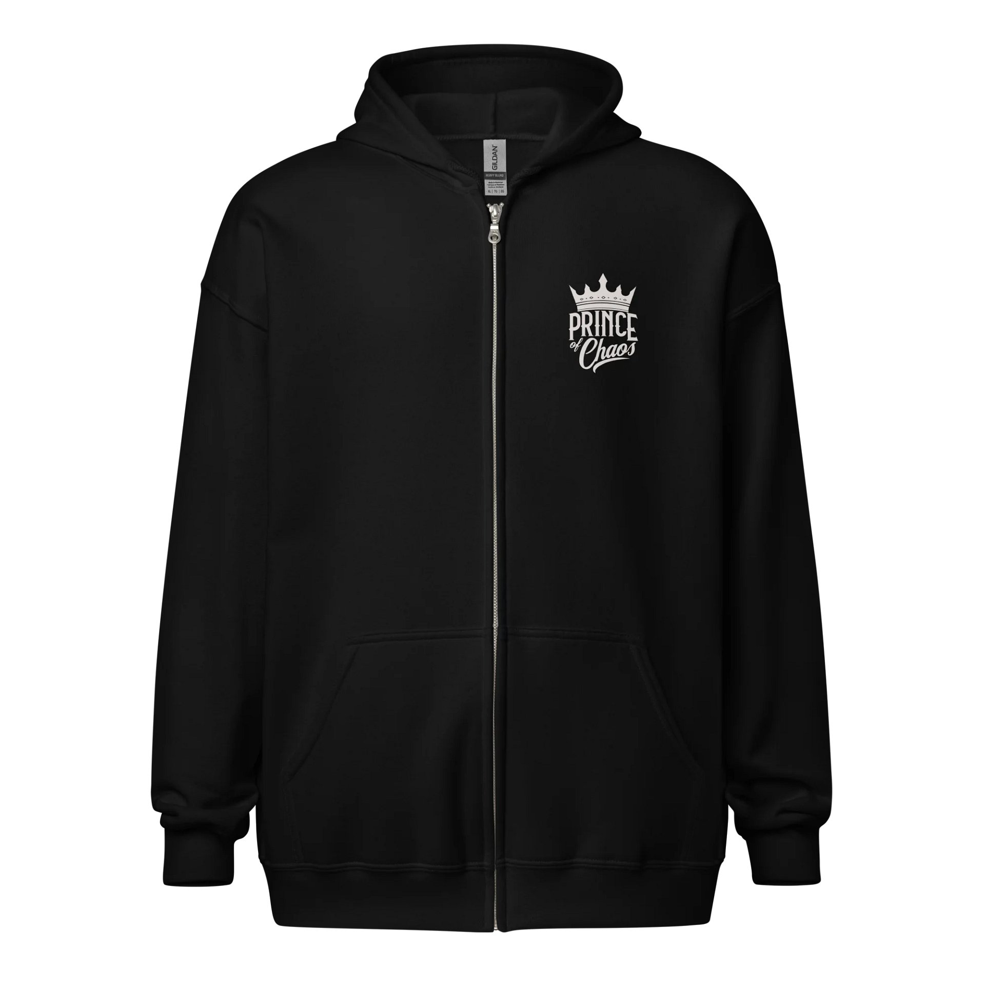 Prince of Chaos Zippered Hoodie product image (1)