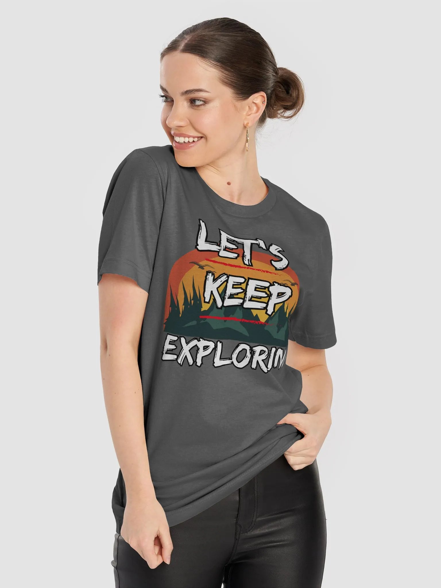 Let's Keep Exploring Camping T-shirt product image (44)