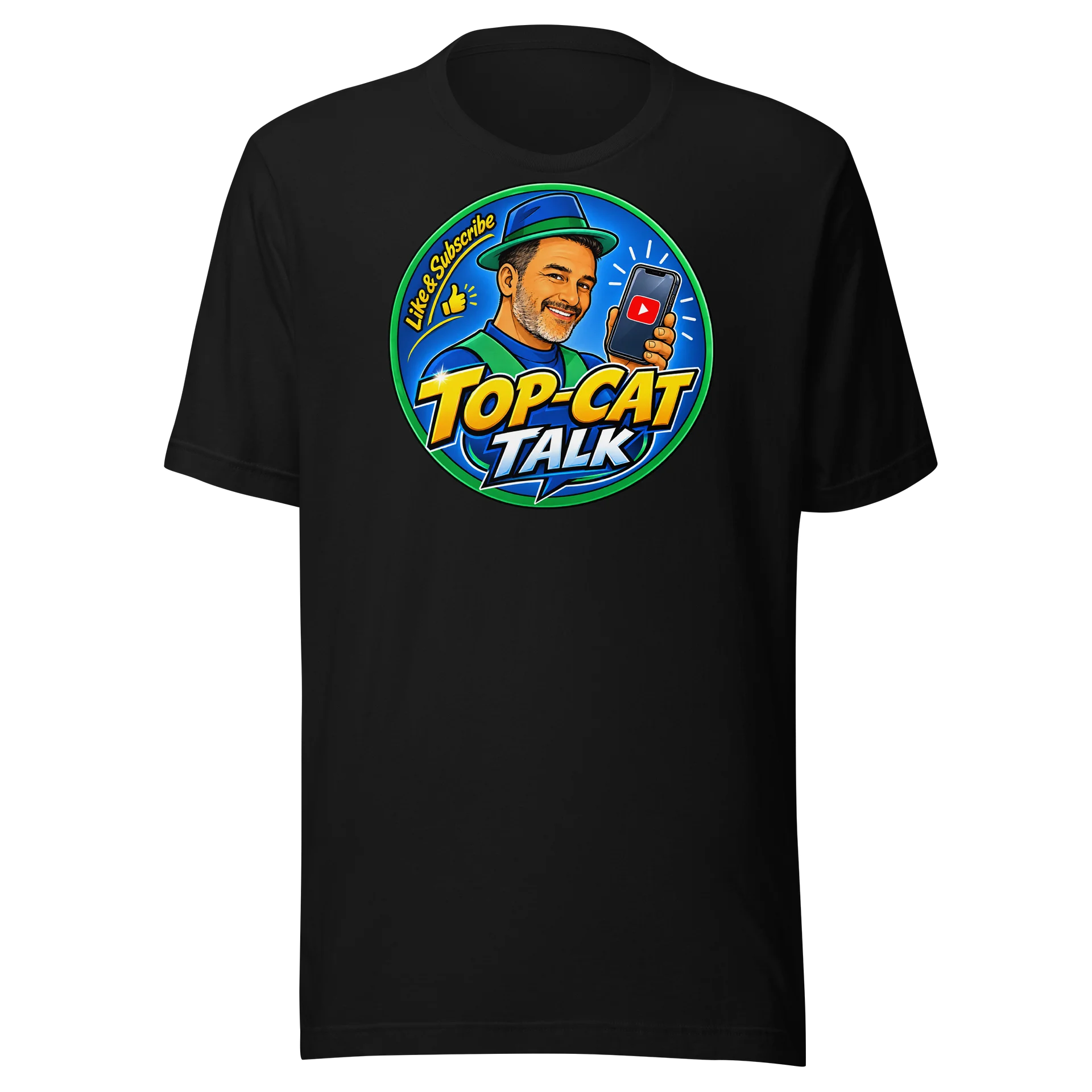 Official Top-Cat Talk Logo T-Shirt product image (1)