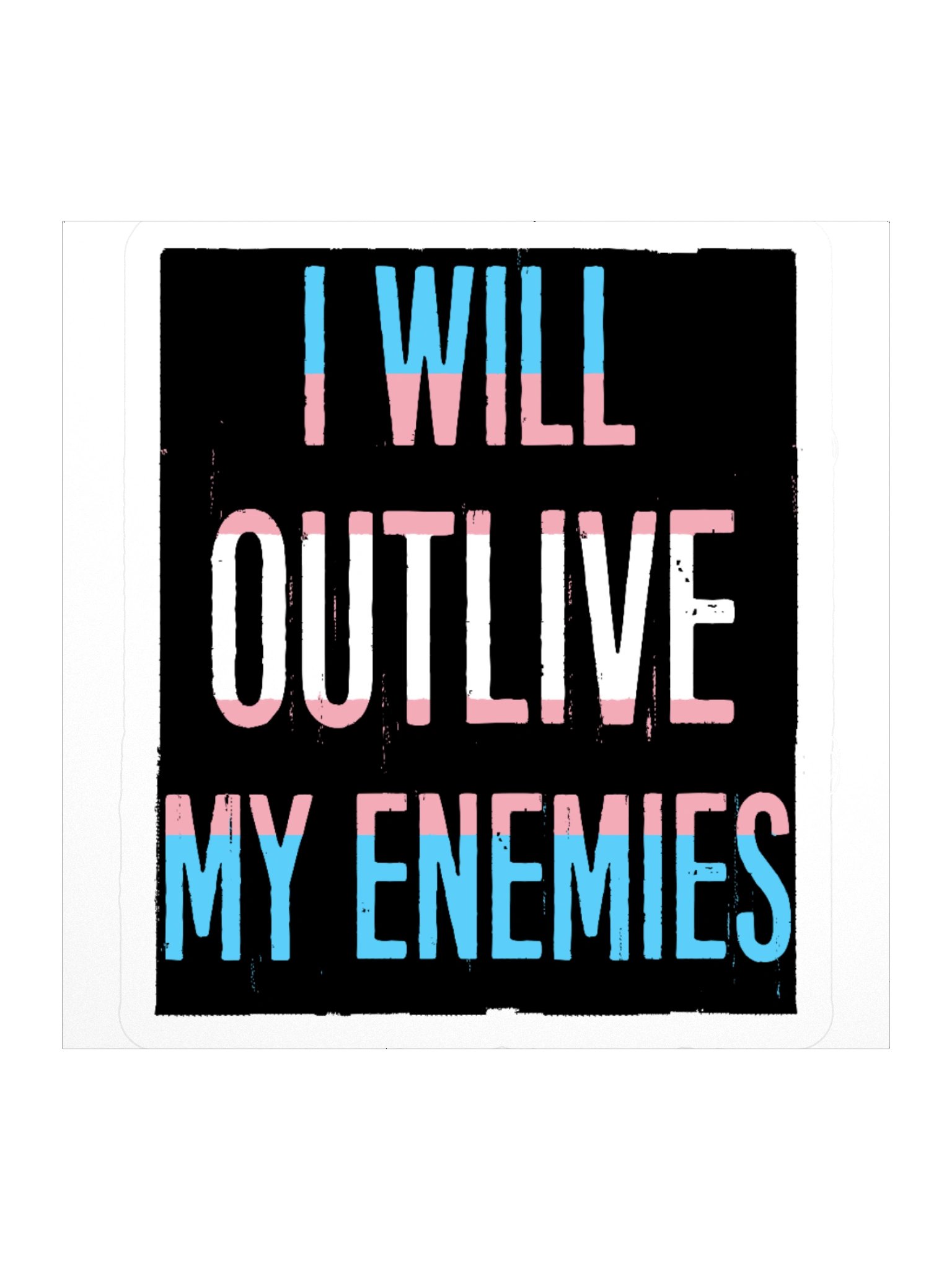 OUTLIVE STICKER product image (1)
