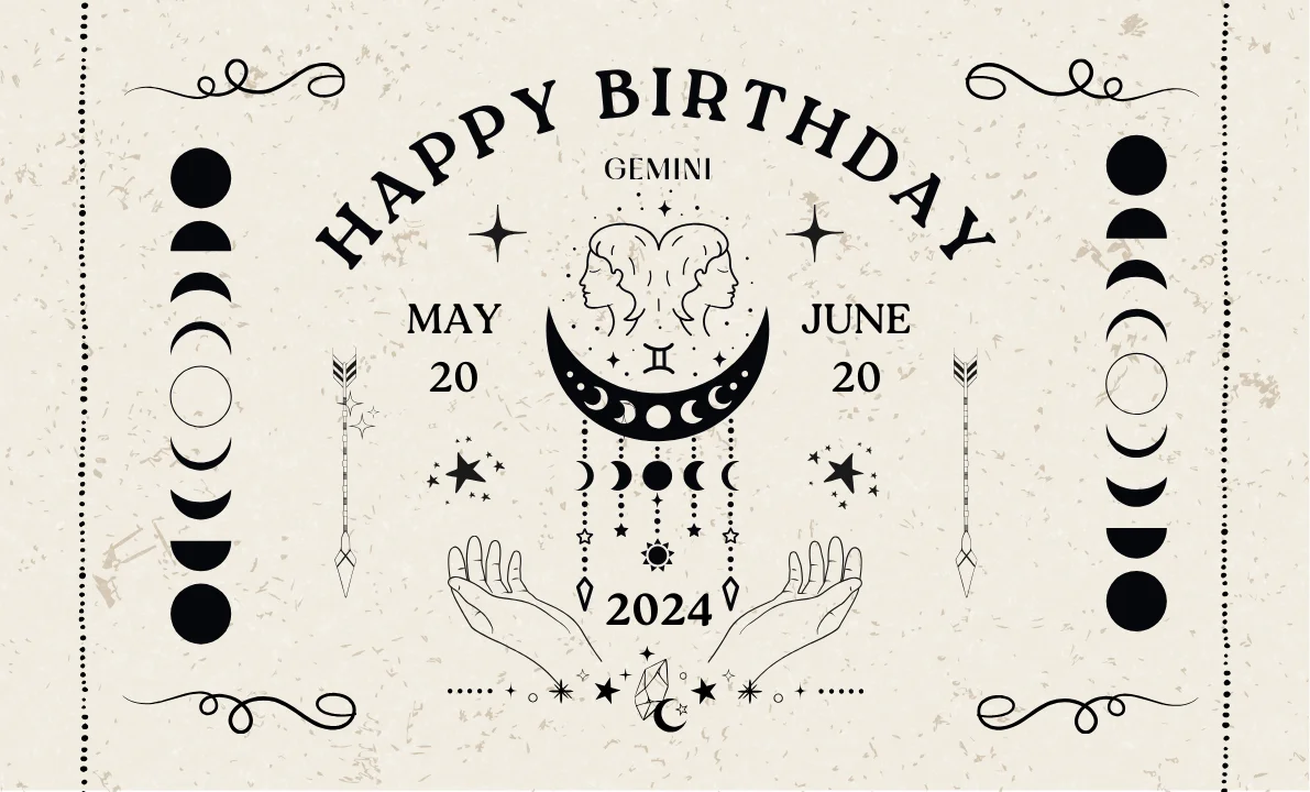 Gemini Celestial Zodiac Birthdate Candle, Constellation Birth Month Birthday Gift product image (6)