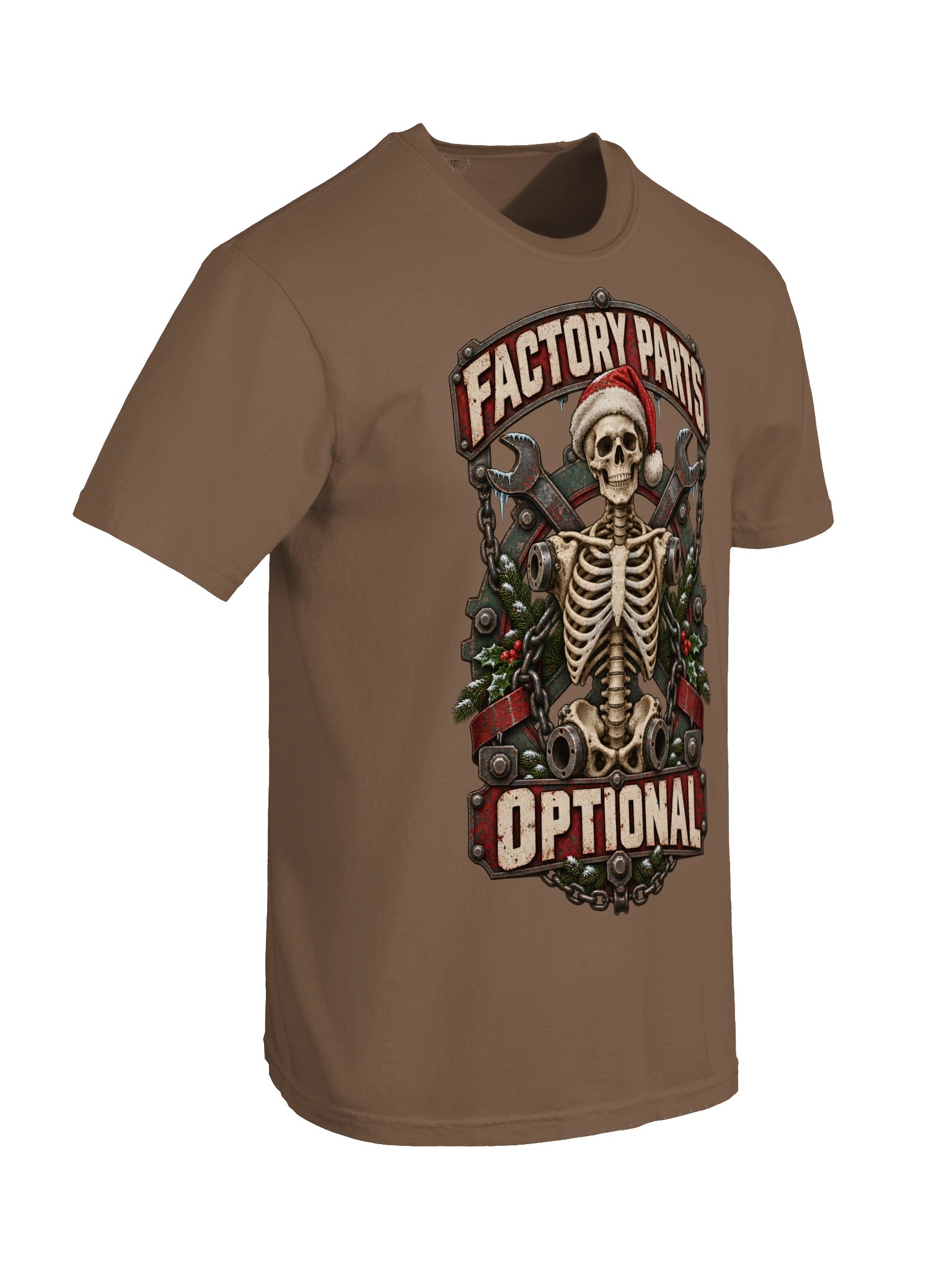Mechanic Christmas Shirt — Factory Parts Optional | Broken Sleigh™ product image (11)