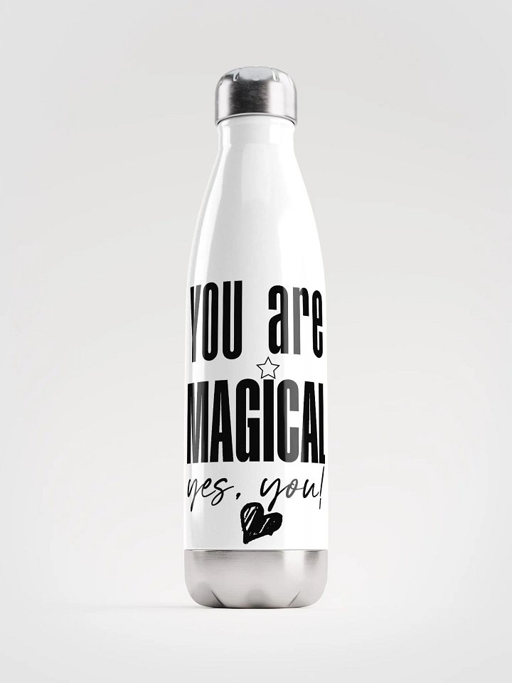 You are Magical Stainless Steel Bottle - white product image (1)