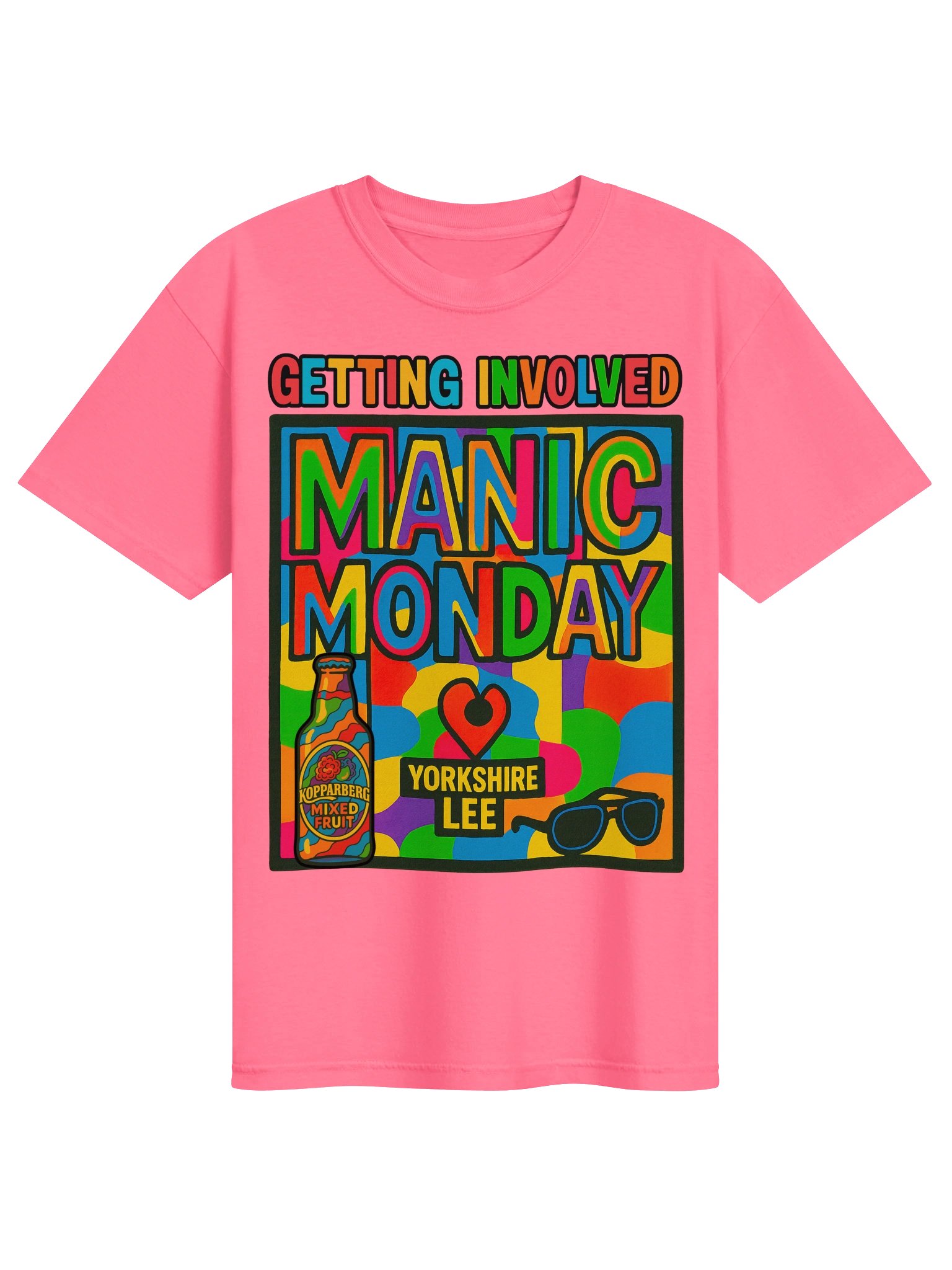Manic Monday 2026 Comfort T-Shirt (happy version) product image (1)