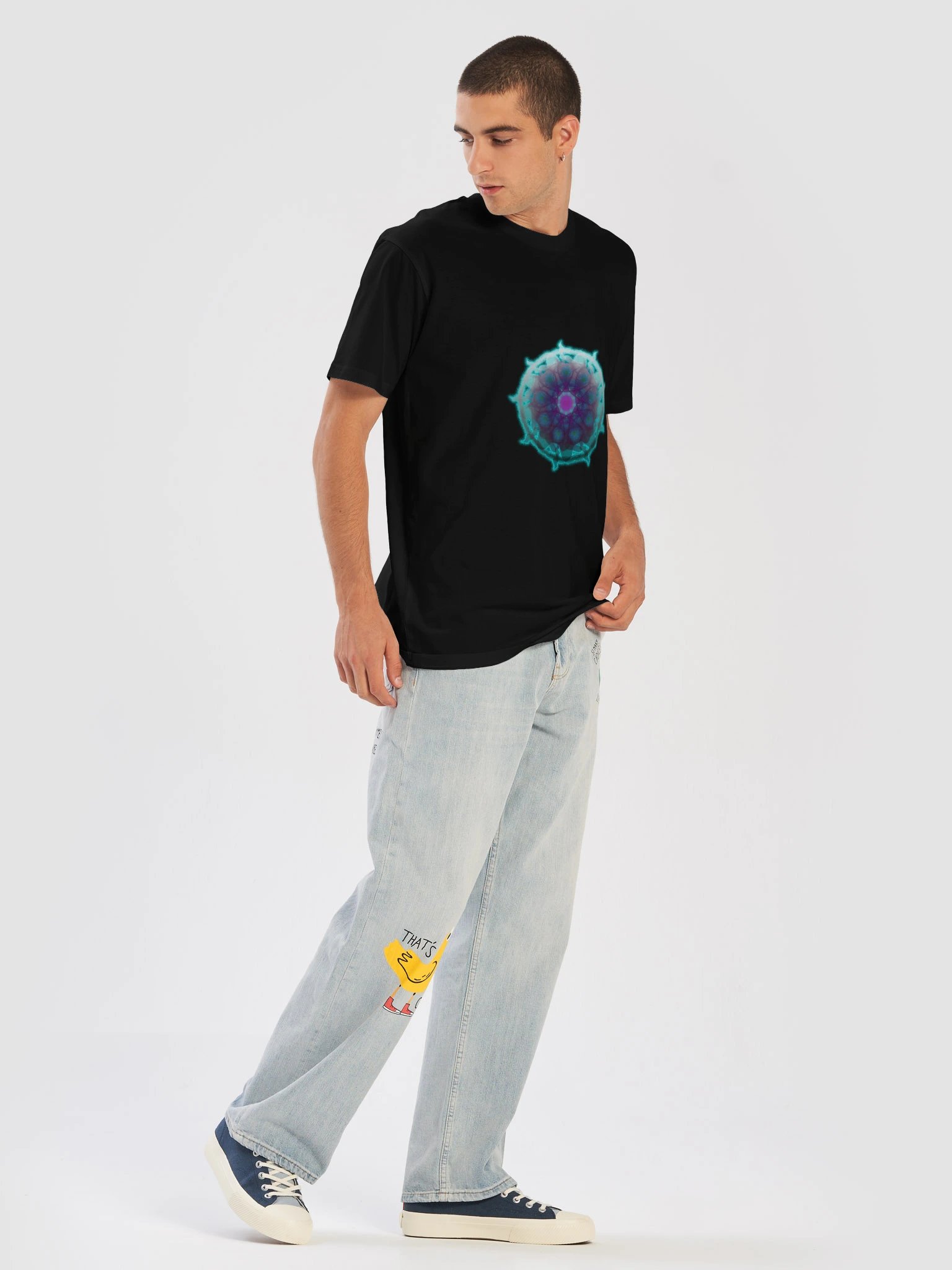 Neon Bloom AS Colour Unisex Crew Tee product image (21)