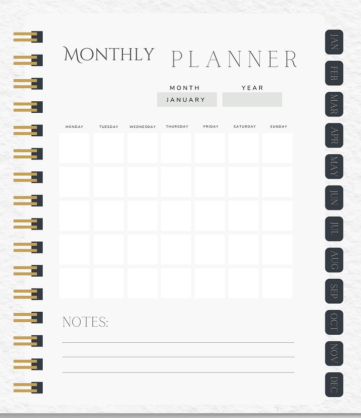 The Obstacle is the Way A Stoic Monthly Planner product image (2)