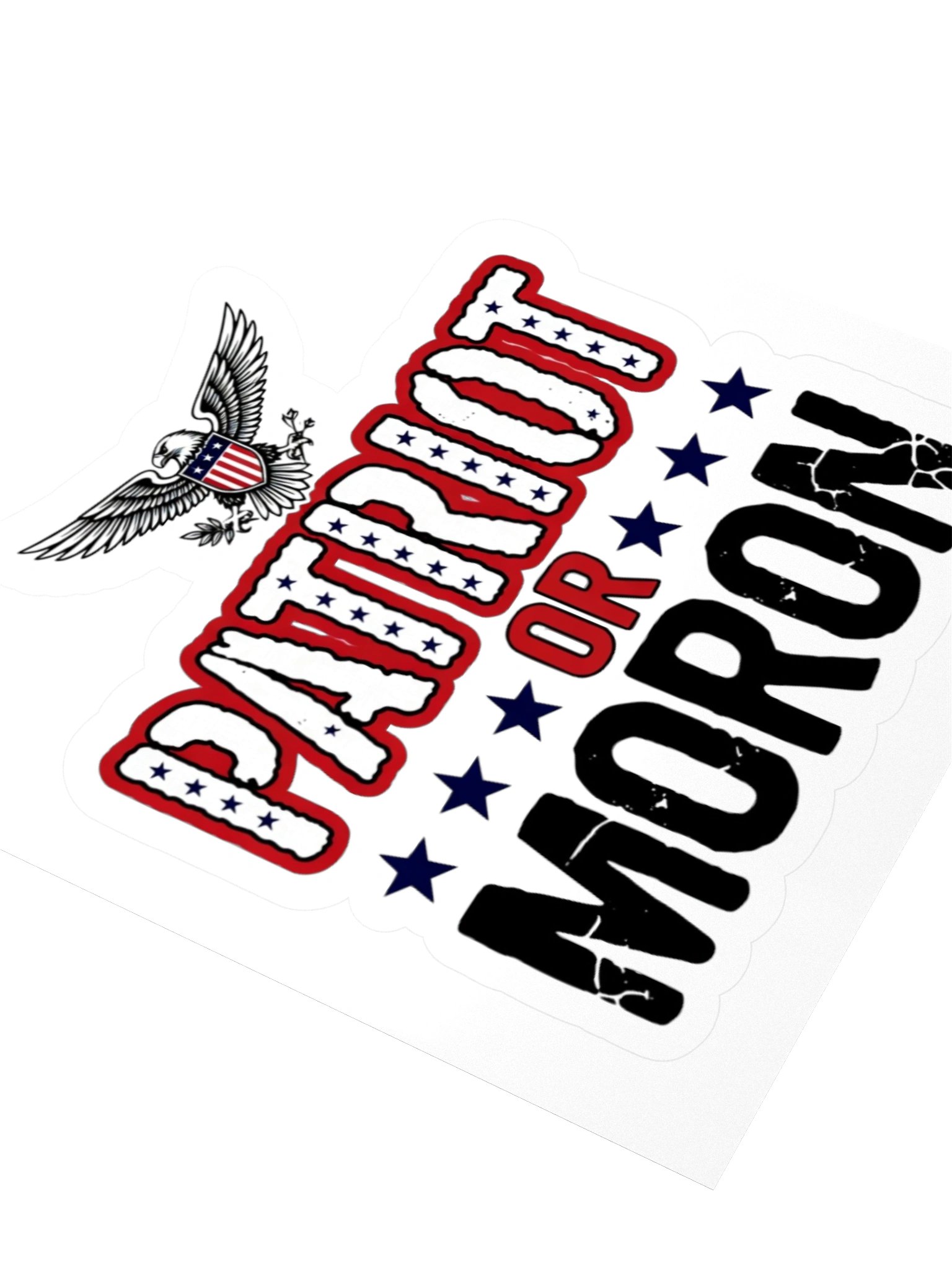 UnR Patriot or Moron Sticker product image (3)