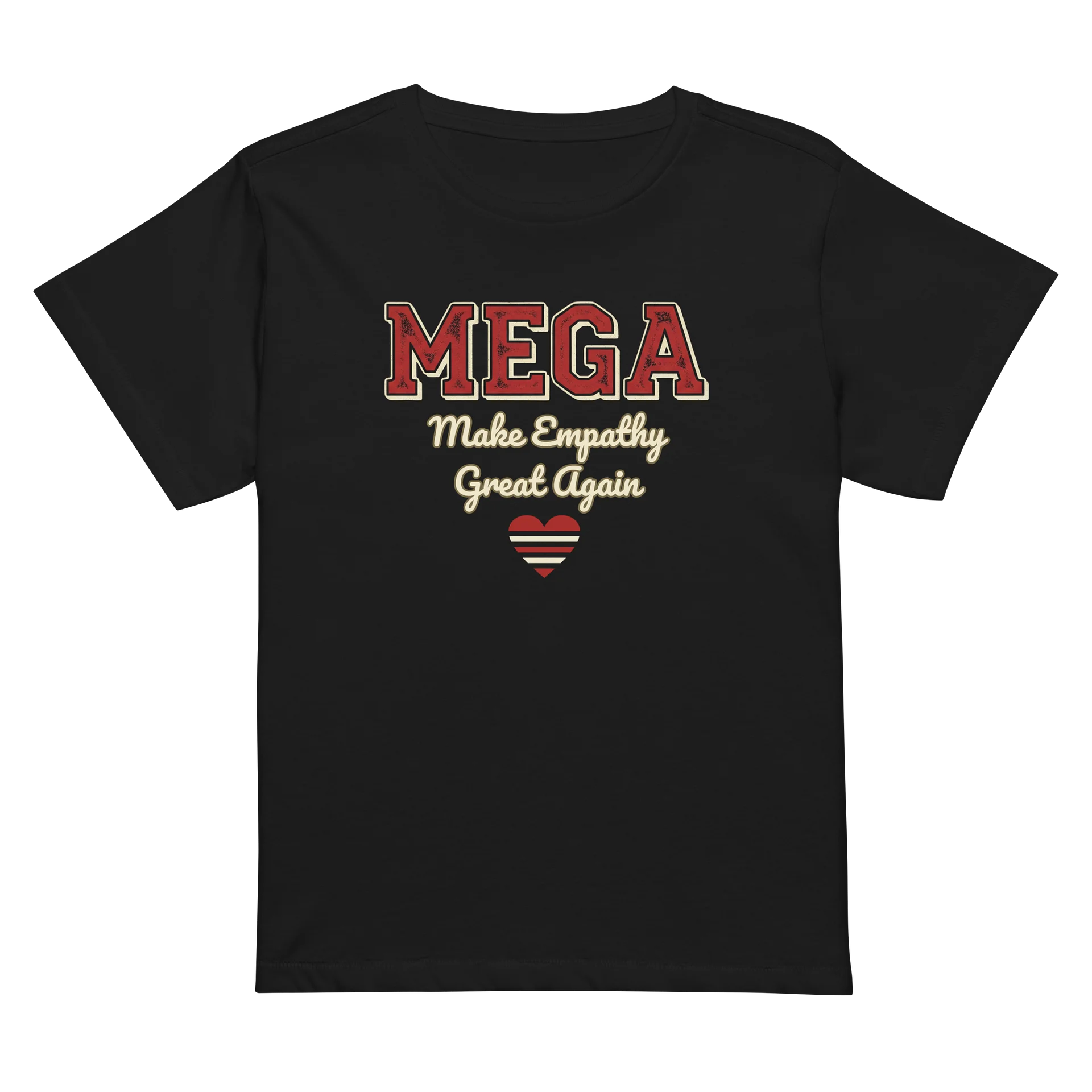 MEGA, high-waisted cotton t-shirt product image (1)
