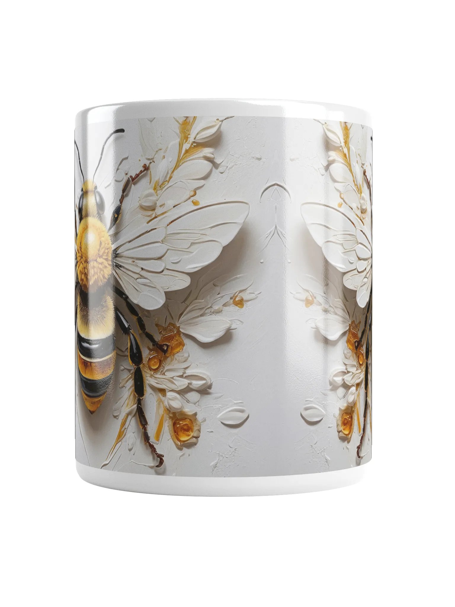 Bee’s Flight Ceramic Mug product image (5)