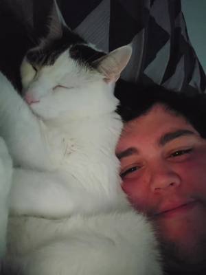 I love you buddy so so much you're my best friend of all time 💓  #catdad #catsoftiktok #cats 