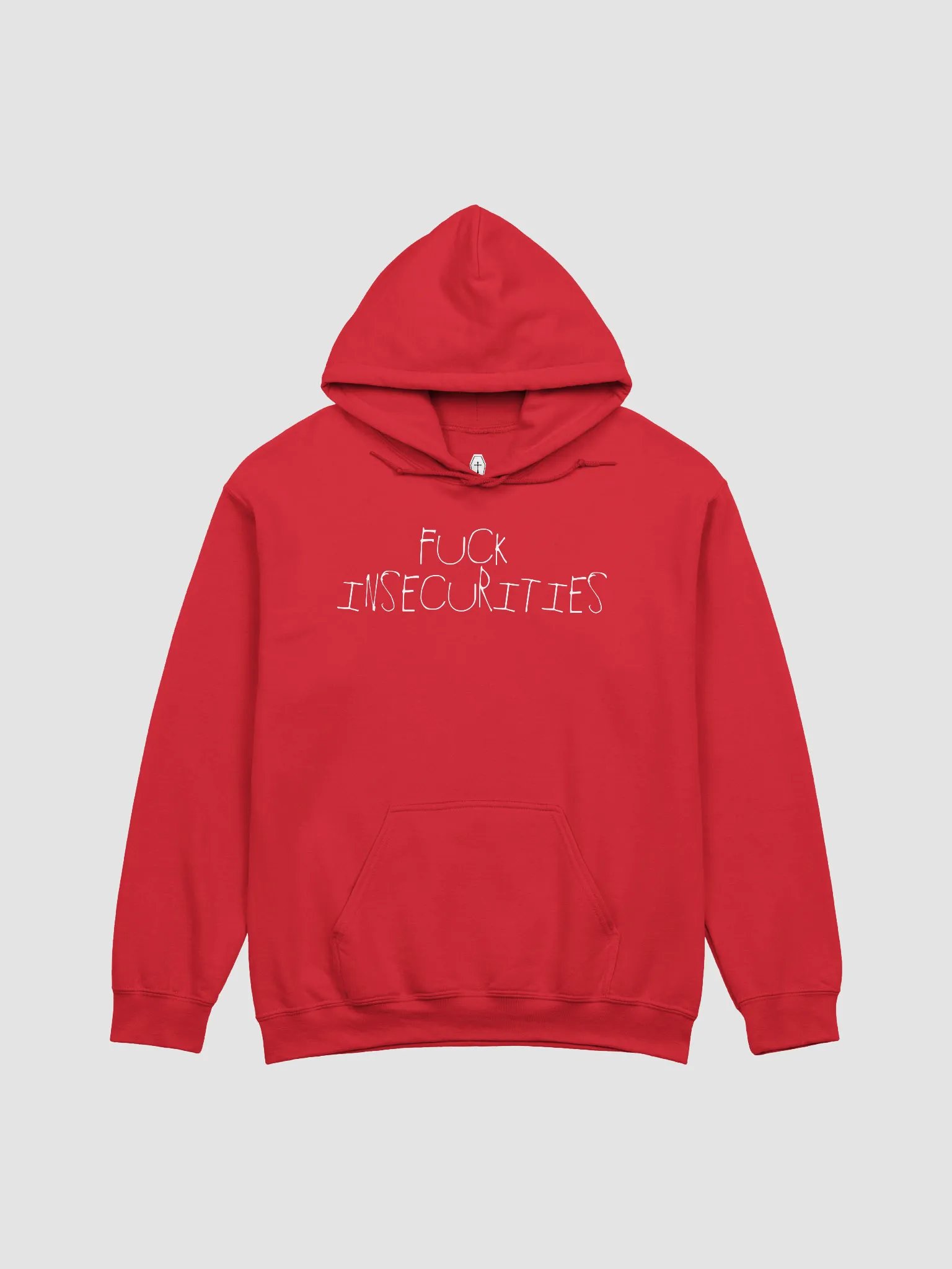 F*** Insecurities Hoodie (Red) product image (1)