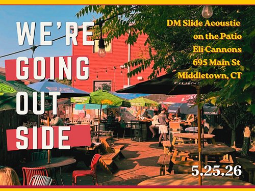 🎶 Live Music at Eli Cannon’s! 🎶⁠
⁠
This Memorial Day… we’re going outside. ☀️⁠
⁠
DM Slide — the acoustic offshoot of Bad Habi...