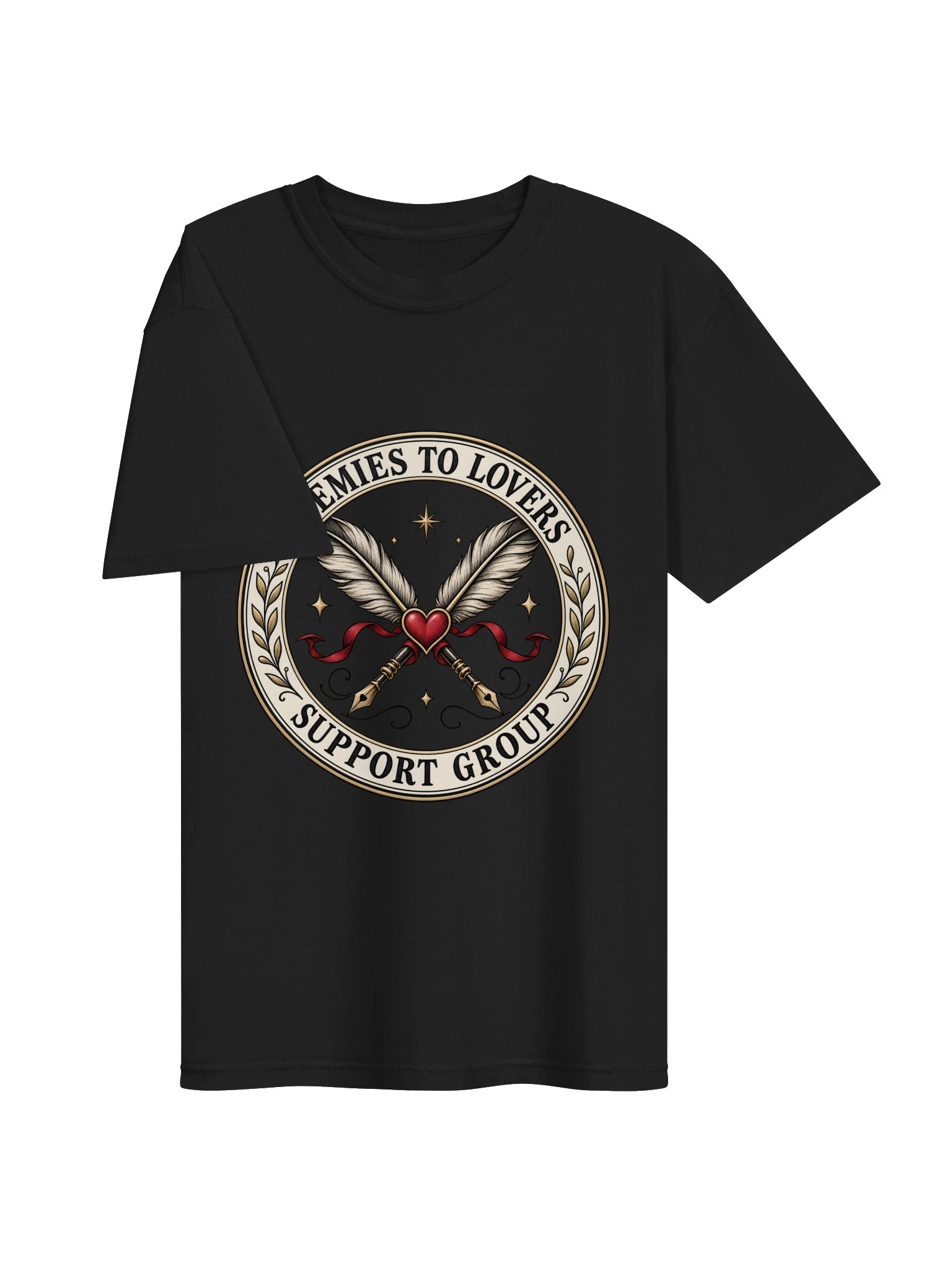 Enemies to Lovers Support Group Vintage Crest Graphic Tee product image (6)