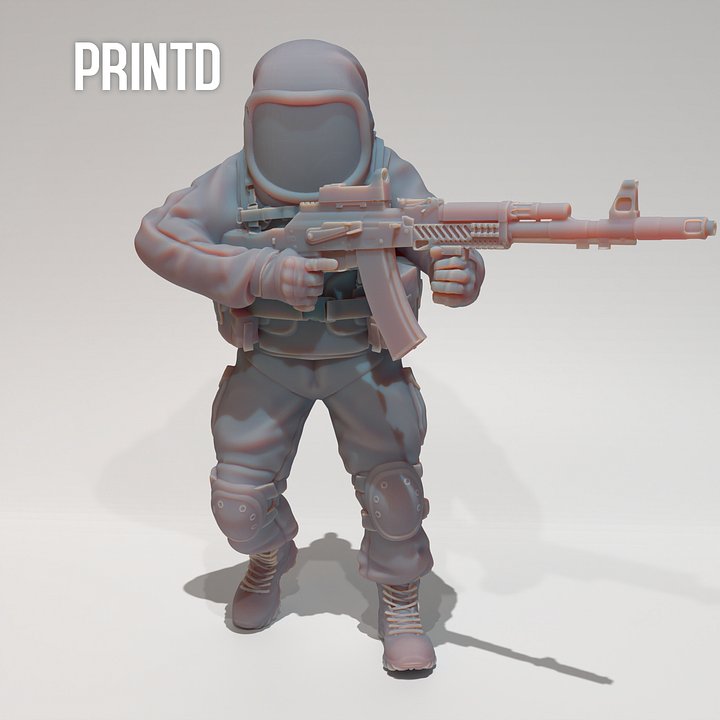 Mixed Forces Set - Modern Warfare Wargame Hobby Resin Scale Models product image (2)