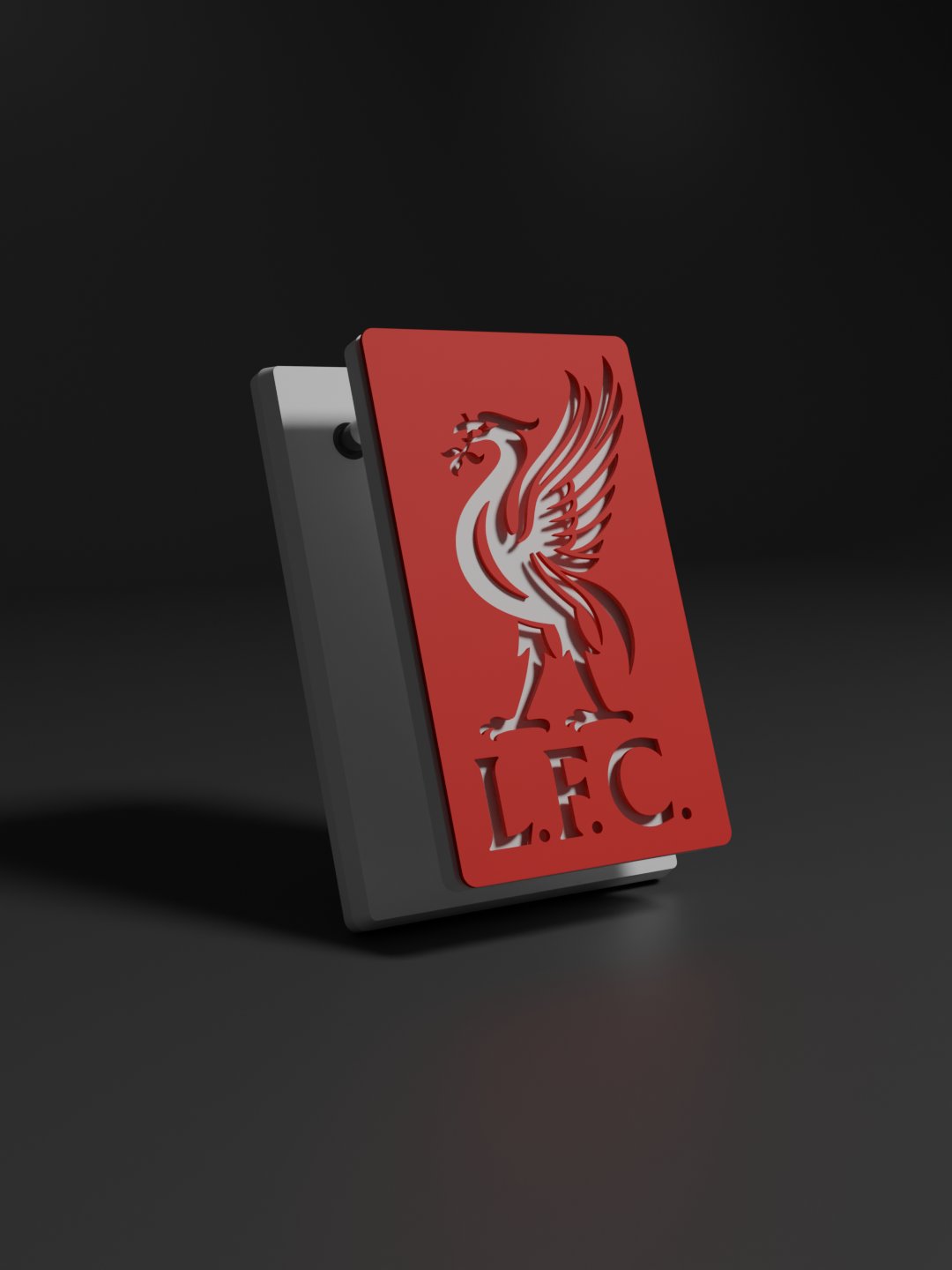 Liverpool FC 3D Printed Floating Logo Sign (Digital File Only) product image (1)